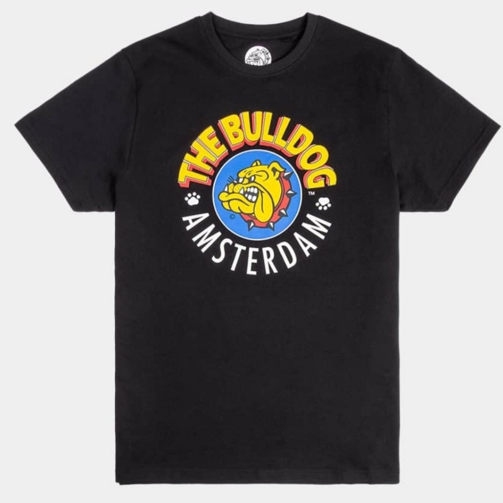 Vintage The Bulldog Amsterdam Black T-Shirt